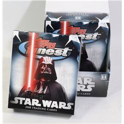 STAR WARS COLLECTIBLE CARDS IN BOX