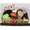 Image 1 : FLAT OF ASSORTED SMALL TY PLUSH TOYS