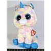 Image 1 : LARGE "BLITZ" UNICORN TY PLUSH TOY