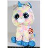 Image 1 : LARGE "BLITZ" UNICORN TY PLUSH TOY