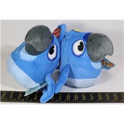 TWO MEDIUM SIZE ANGRY BIRDS PLUSH TOYS