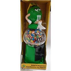 M & M'S WORKING COIN BANK IN BOX