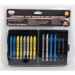 NEW 14PC UNIVERSAL ASSORTED JIGSAW BLADE SET