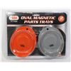 Image 1 : NEW 2PC OVAL MAGNETIC PARTS TRAYS