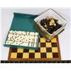 Image 1 : VINTAGE CHESS SET SOLD WITH VINTAGE DOMINO SET