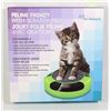 Image 1 : NEW FELINE FRENZY PET TOY WITH SCRATCH PAD