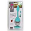 Image 1 : NEW TEA BALL WITH SAUCER FOR STEEPING LOOSE TEA
