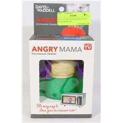 NEW ANGRY MAMA MICROWAVE CLEANER WITH