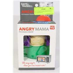 NEW ANGRY MAMA MICROWAVE CLEANER WITH