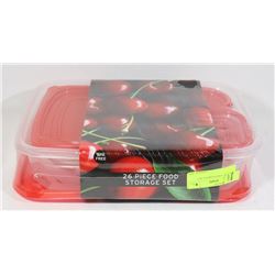 NEW 26PC FOOD STORAGE SET