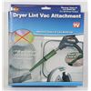 Image 1 : NEW DRYER LINT VAC ATTACHMENT, FITS ANY VACUUM