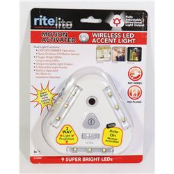 NEW WIRELESS LED  MOTION ACTIVATED LIGHT