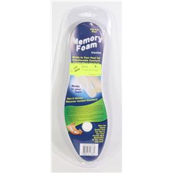 NEW MEMORY FOAM ADJUSTABLE SIZE INSOLES