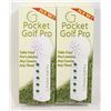 Image 1 : 2 NEW SEALED POCKET GOLF PRO RECORDER