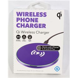 NEW GEMS QI WIRELESS PHONE CHARGER
