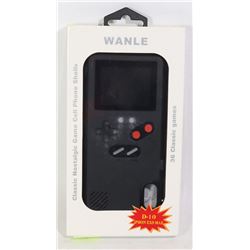 NEW IPHONE EXS MAX GAME PHONE SHELL CASE BLACK