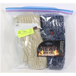 2PK LADIES HEAT WAVE GLOVES
