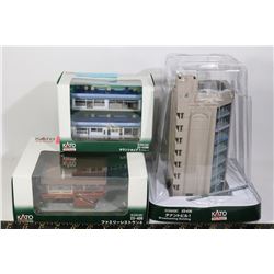 LOT OF THREE KATO PRECISION RAILROAD MODEL SETS