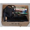 Image 1 : BOX OF ELECTRONICS INCLUDING DVD PLAYER,