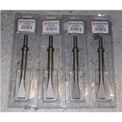 CHICAGO PNEUMATIC COLD CHISELS - SET OF 4
