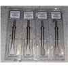 Image 1 : CHICAGO PNEUMATIC COLD CHISELS - SET OF 4