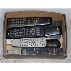 LOT OF ASSORTED REMOTE CONTROLS