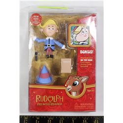 RUDOLPH THE RED NOSE REINDEER HERMEY FIGURE