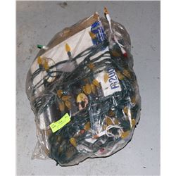 5 STRINGS OF OUTDOOR LED CHRISTMAS