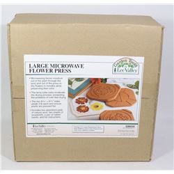 NEW LEE VALLEY LARGE MICROWAVE FLOWER PRESS