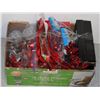 Image 1 : BOX OF ASSORTED CHRISTMAS ORNAMENTS