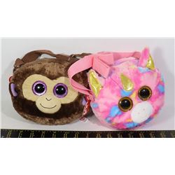 LOT OF TWO TY PURSES