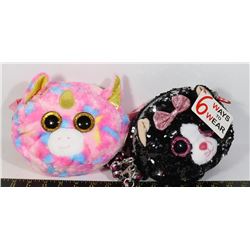 LOT OF TWO TY PURSES