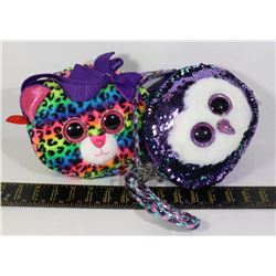 LOT OF TWO TY PURSES