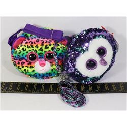 LOT OF TWO TY PURSES