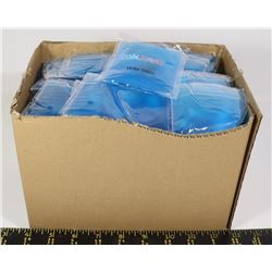 CASE OF 70 NEW REUSABLE INDIVIDUAL HEAT PADS GREAT