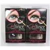 Image 1 : TWO PACKS OF GEL LINER WITH BONUS LINER BRUSH
