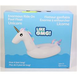 NEW ENORMOUS RIDE ON POOL FLOAT