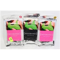 PACK OF THREE NEW BOOBANDS (BREAST SUPPORT BANDS)