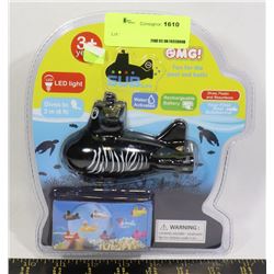 NEW WATER ACTIVATED RECHARGEABLE SUBMARINE