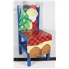 Image 1 : CHILDS ALL WOOD SANTA CHAIR