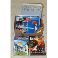 LOT OF QUALITY HARD COVER BOOKS RUSSIA