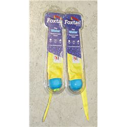 LOT OF TWO FOXTAIL CATCH AND THROW GAME