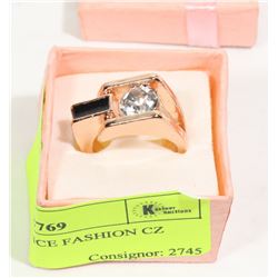 INFINITE ROMANCE FASHION CZ RING SZ 8