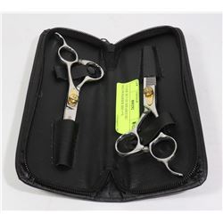 1 CASE SET OF SHEARGURU SALON/BARBER SHEARS