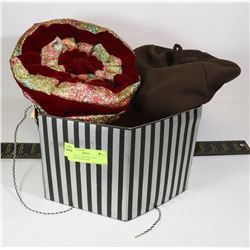 2 VINTAGE LADIES HATS IN SIMPSON SEARS BOX