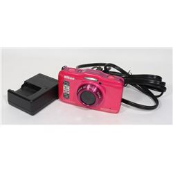 NIKON COOLPIX 13.2MP WATERPROOF CAMERA FULL