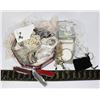 Image 1 : LARGE TIN OF ASSORTED JEWELRY