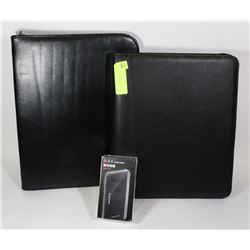 TWO WORK BINDERS SOLD WITH SHENGFA RAZOR
