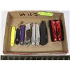 Image 1 : LOT OF 7 POCKET KNIVES/MULTI TOOLS/ LEATHERMAN SUR