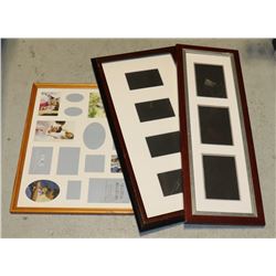 3 PICTURE FRAMES